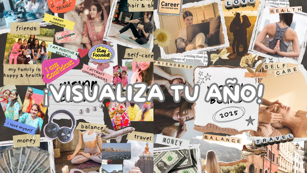 Cómo hacer un vision board para 2026